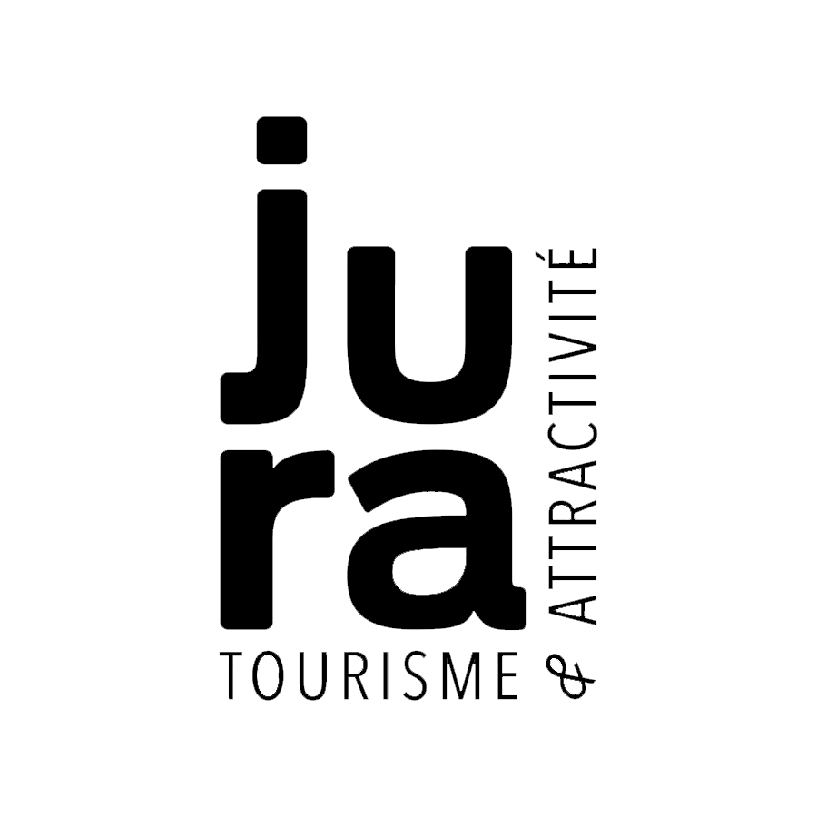 Logo Jura Tourisme & Attractivité, partenaire de Moon Lys Création artisan du Jura